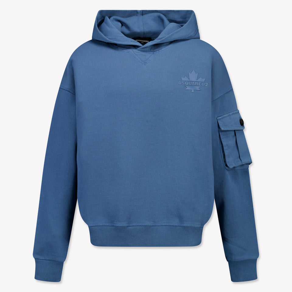 Dsquared2 Kinder Unisex Trui In Blauw