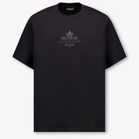 Dsquared2 Kinder Unisex T-Shirt In Zwart