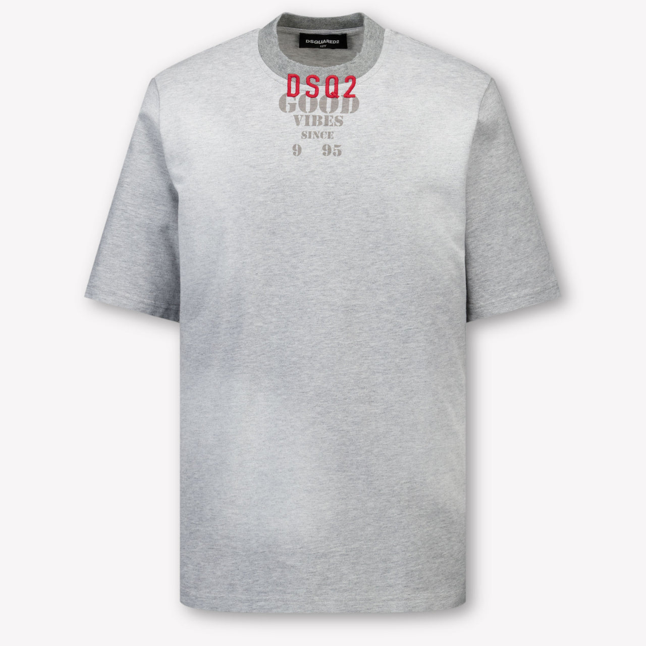 Dsquared2 Kinder Unisex T-Shirt In Licht Grijs