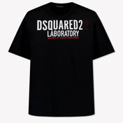 Dsquared2 Kinder Unisex T-Shirt In Zwart