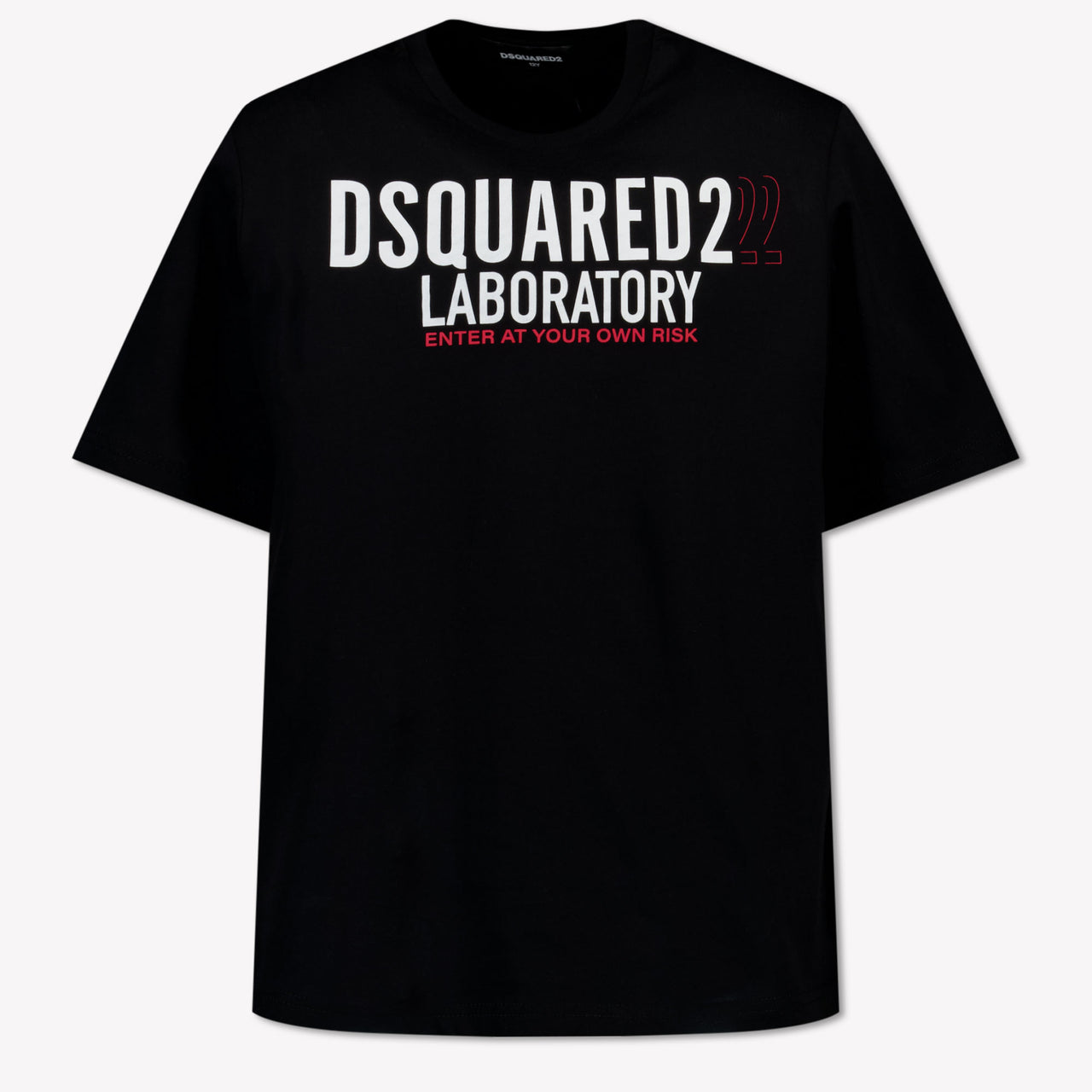 Dsquared2 Kinder Unisex T-Shirt In Zwart