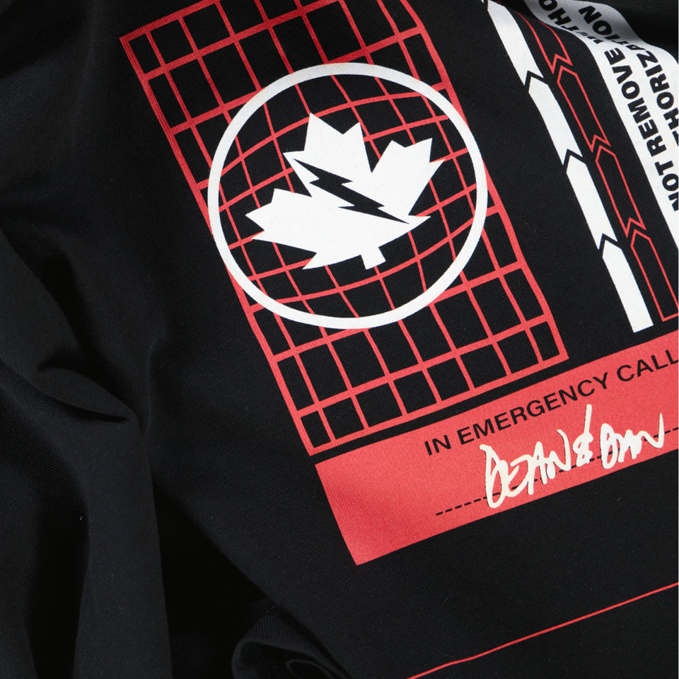 Dsquared2 Kinder Unisex T-Shirt In Zwart