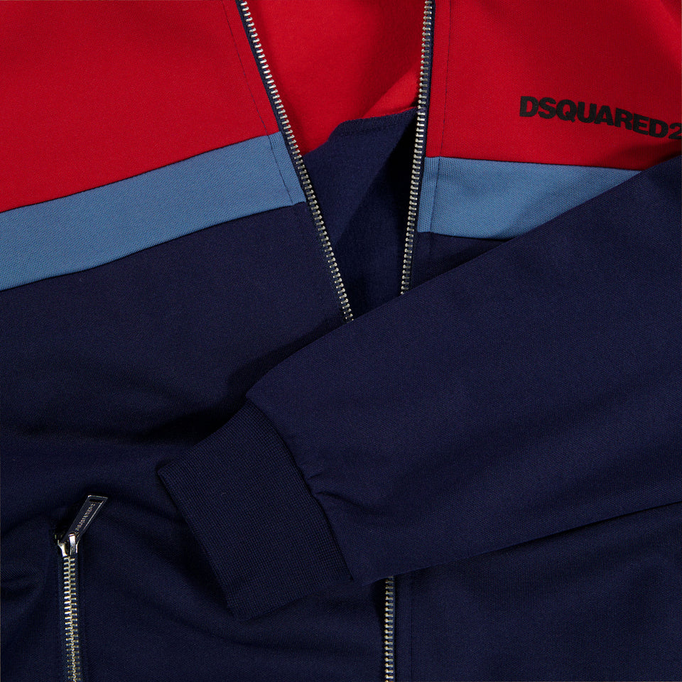 Dsquared2 Kinder Unisex Vest In Navy