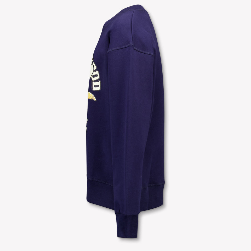 Dsquared2 Kinder Unisex Trui In Navy