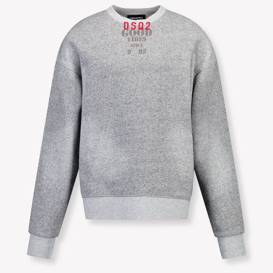 Dsquared2 Kinder Unisex Trui In Grijs