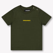 Dsquared2 Baby Jongens T-Shirt In Army