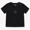 Dsquared2 Baby Jongens T-Shirt In Zwart