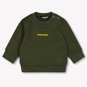 Dsquared2 Baby Jongens Trui In Army