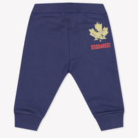 Dsquared2 Baby Jongens Broek In Cobalt Blauw