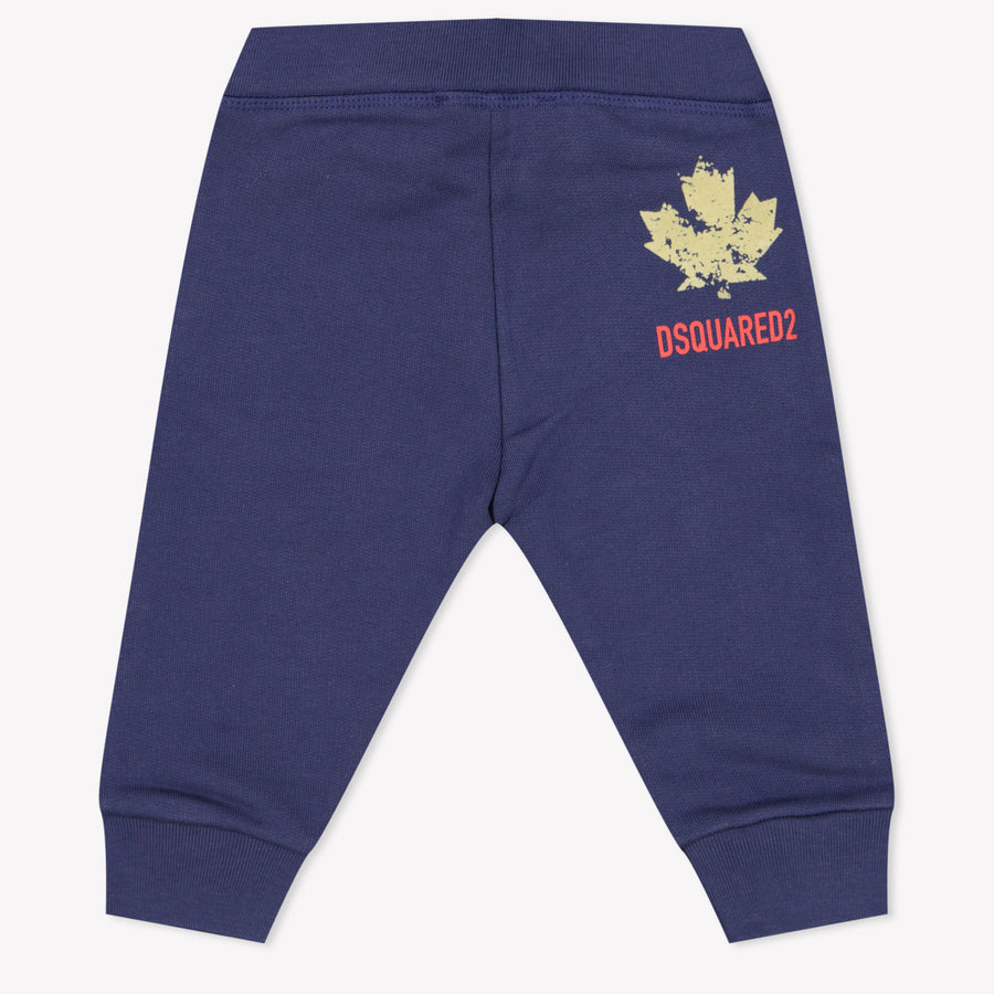 Dsquared2 Baby Jongens Broek In Cobalt Blauw