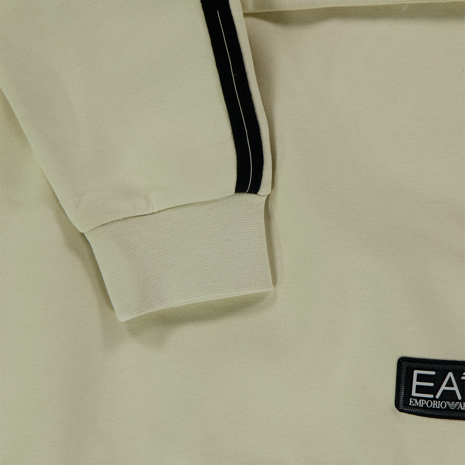 EA7 Kinder Jongens Trui In Off White
