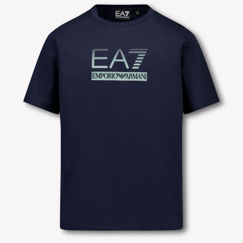 EA7 Kinder Jongens T-Shirt In Navy