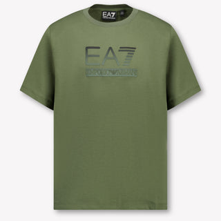 EA7 Kinder Jongens T-Shirt In Army