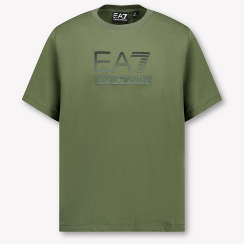 EA7 Kinder Jongens T-Shirt In Army
