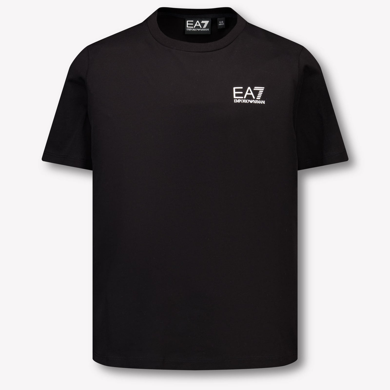 EA7 Kinder Jongens T-Shirt In Zwart