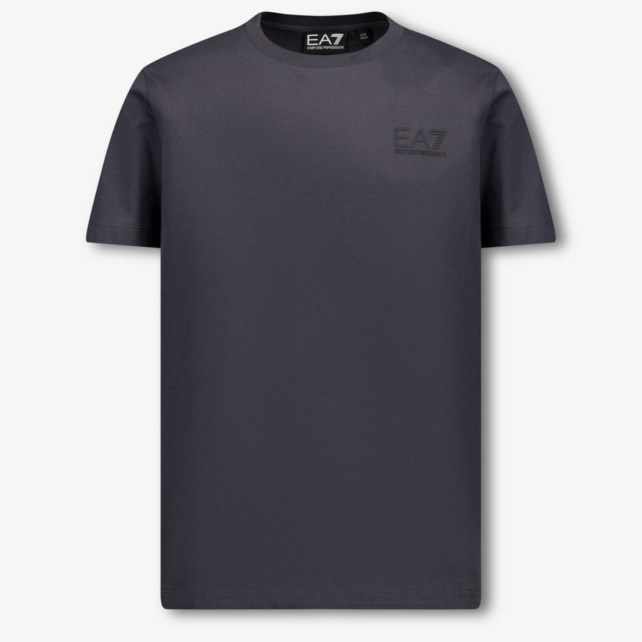 EA7 Kinder Jongens T-Shirt In Antraciet