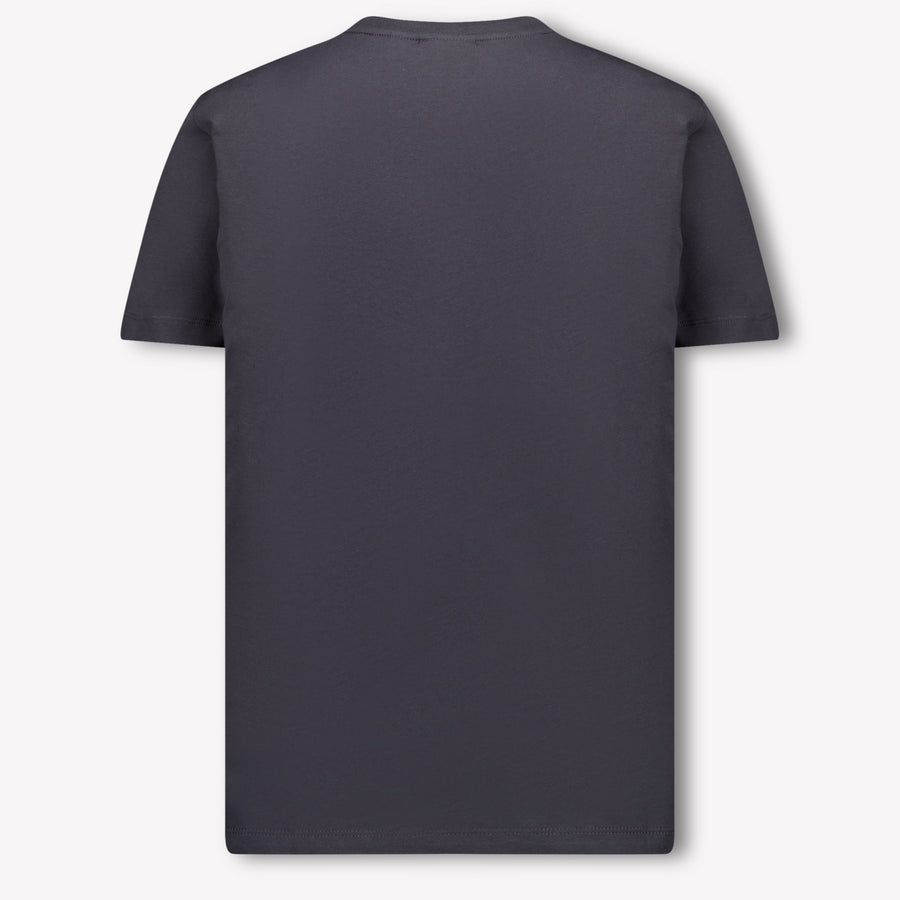EA7 Kinder Jongens T-Shirt In Antraciet