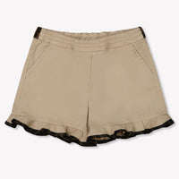 Fendi Baby Meisjes Shorts In Beige