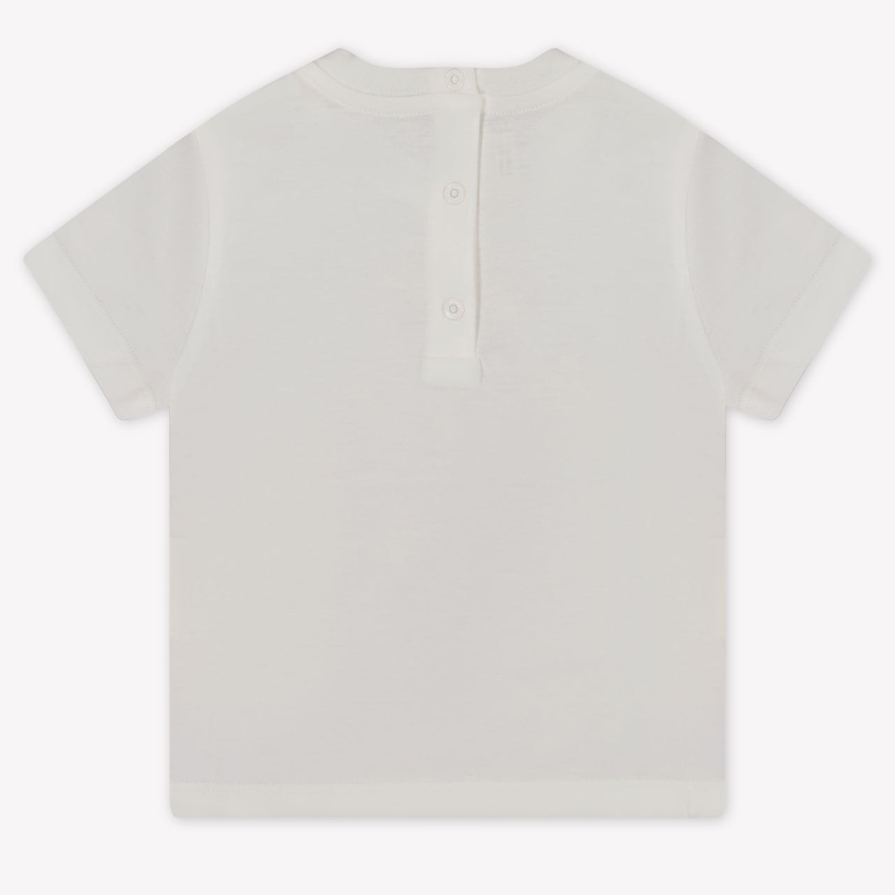 Fendi Baby Jongens T-Shirt In Wit