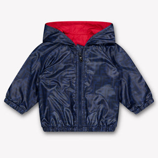 Fendi Baby Unisex Tussenjas In Navy
