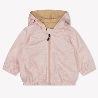 Fendi Baby Unisex Tussenjas In Licht Roze