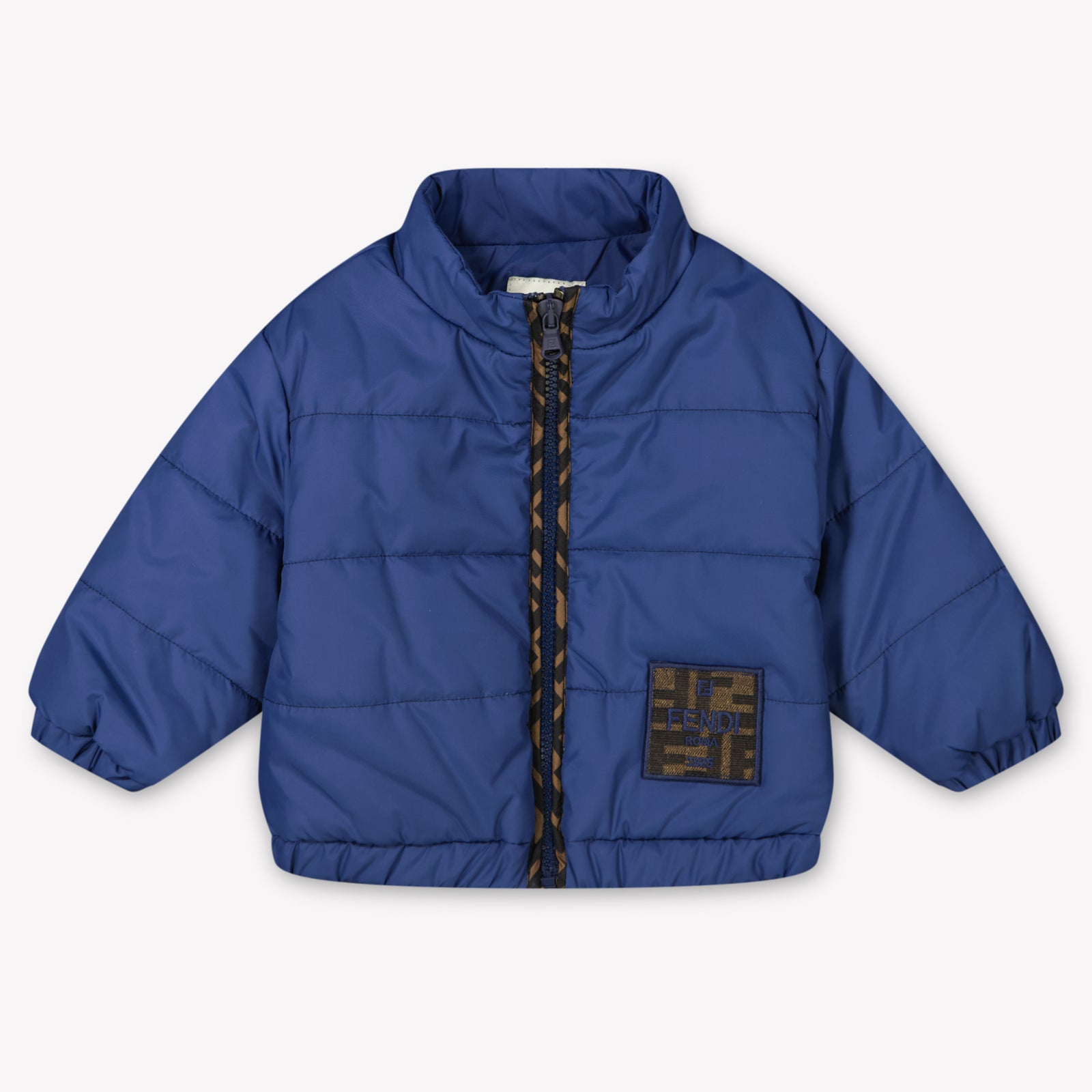 Fendi Baby Unisex Winterjas In Navy