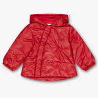 Fendi Baby Unisex Winterjas In Rood