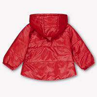 Fendi Baby Unisex Winterjas In Rood