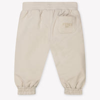 Fendi Baby Unisex Broek In Beige