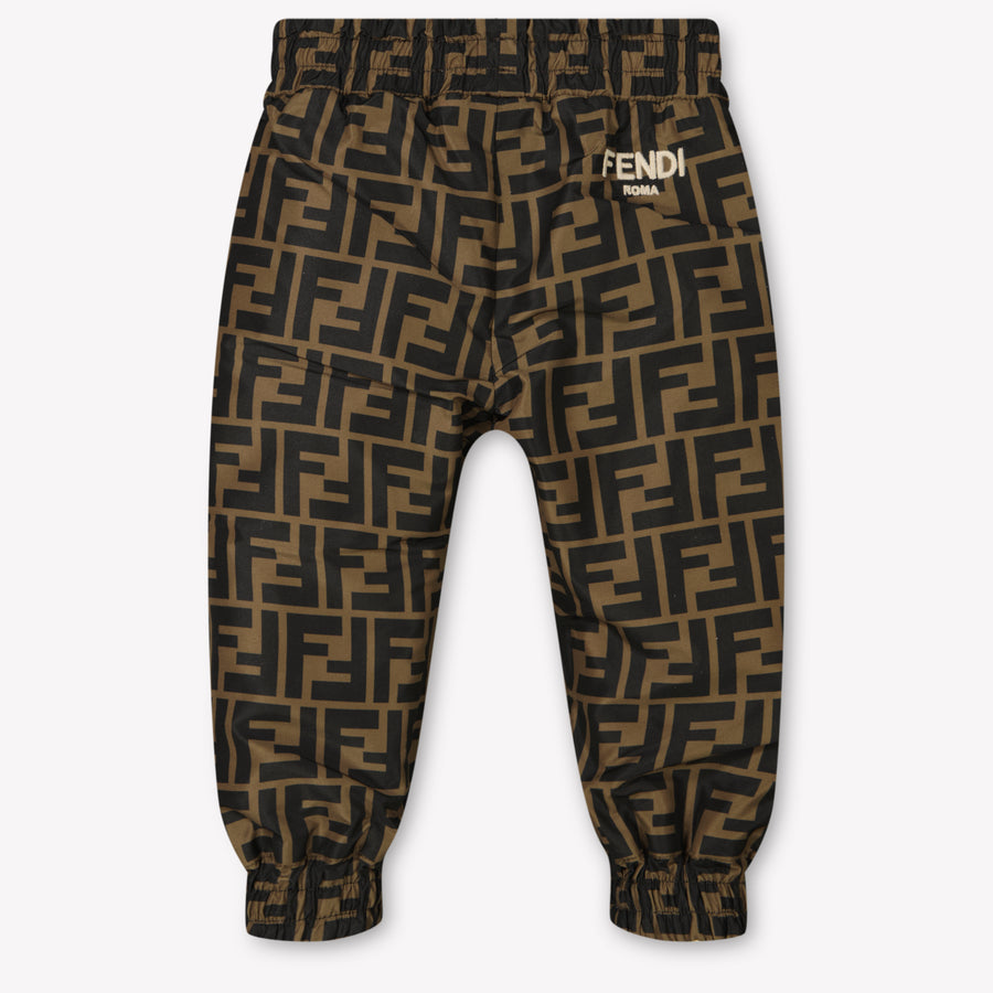 Fendi Baby Unisex Broek In Beige