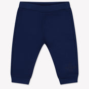 Fendi Baby Unisex Broek In Navy