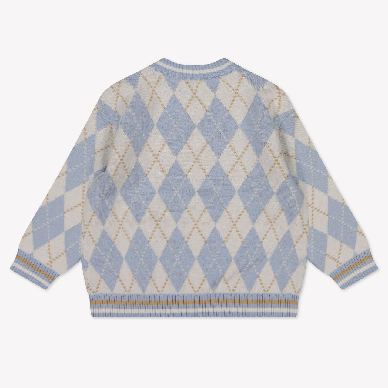 Fendi Baby Unisex Trui In Licht Blauw