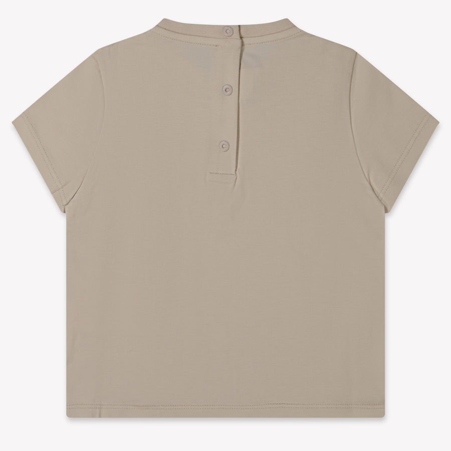 Fendi Baby Unisex T-Shirt In Beige