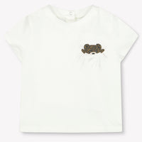 Fendi Baby Unisex T-Shirt In Wit