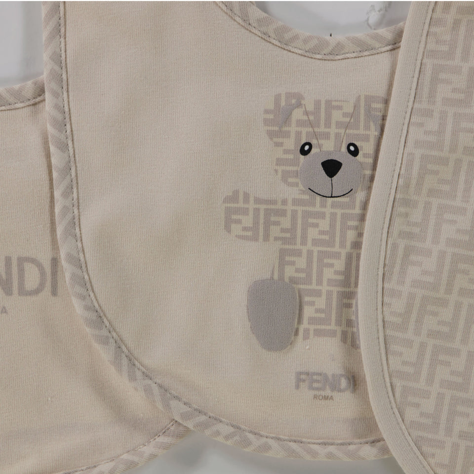 Fendi Baby Unisex Accessoire In Beige