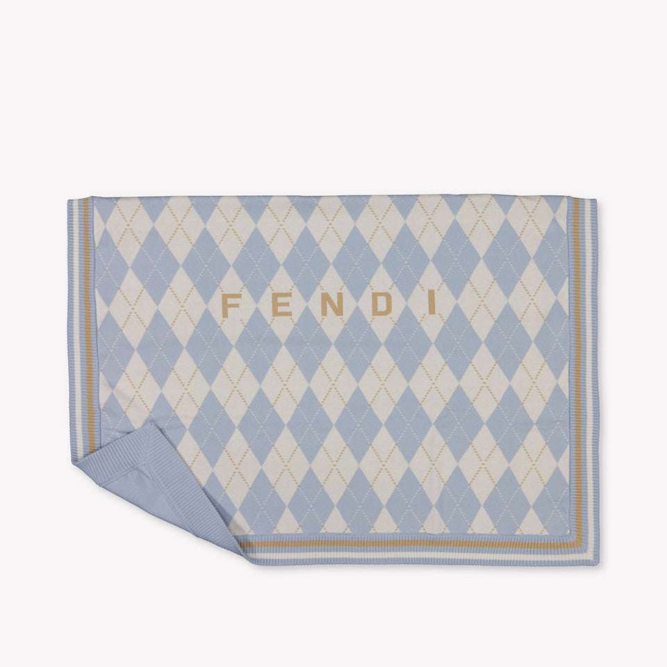 Fendi Baby Unisex Accessoire In Licht Blauw