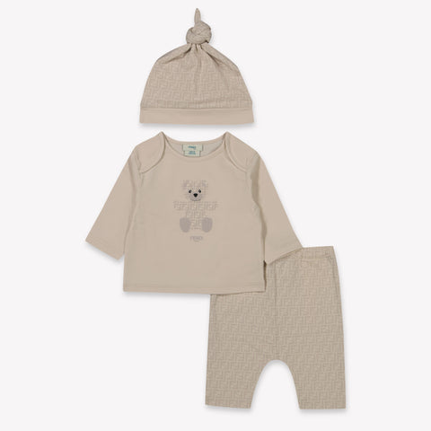 Fendi Baby Unisex Boxpakje In Beige
