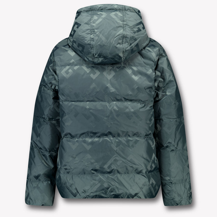 Givenchy Kinder Jongens Winterjas In Donker Groen