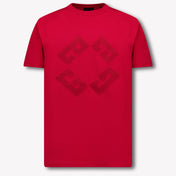 Givenchy Kinder Jongens T-Shirt In Rood