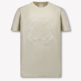 Givenchy Kinder Jongens T-Shirt In Beige