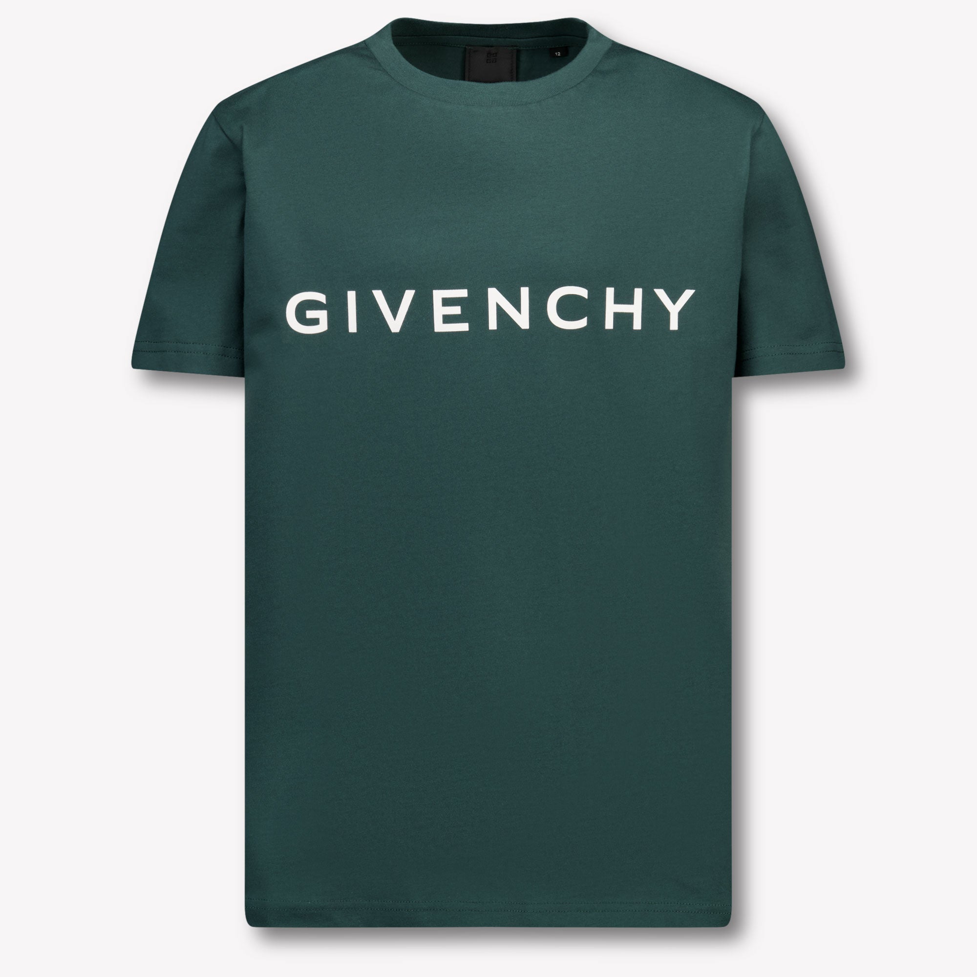 Givenchy Kinder Jongens T-Shirt In Donker Groen