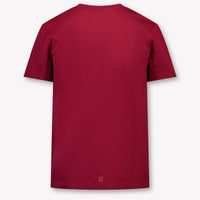 Givenchy Kinder Jongens T-Shirt In Bordeaux