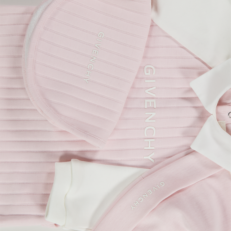 Givenchy Baby Unisex Boxpakje In Licht Roze