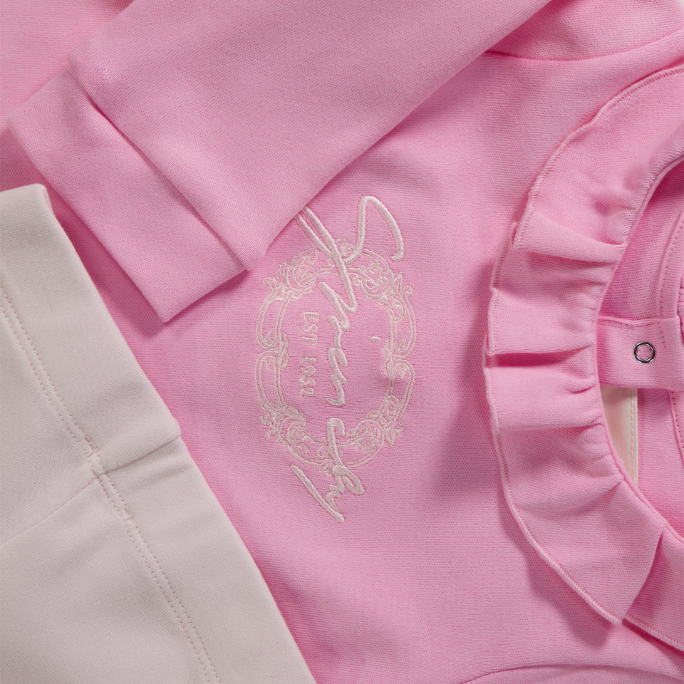 Givenchy Baby Meisjes Boxpakje In Roze