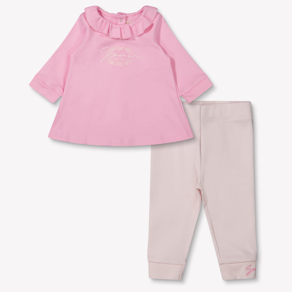 Givenchy Baby Meisjes Boxpakje In Roze