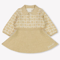 Givenchy Baby Meisjes Jurk In Beige