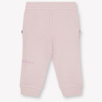 Givenchy Baby Meisjes Broek In Licht Roze