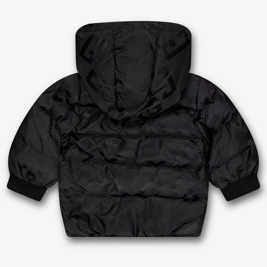 Givenchy Baby Unisex Winterjas In Zwart