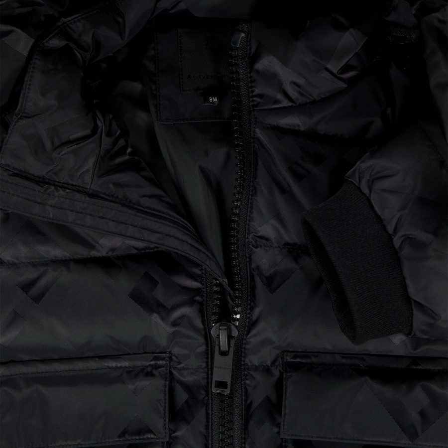 Givenchy Baby Unisex Winterjas In Zwart