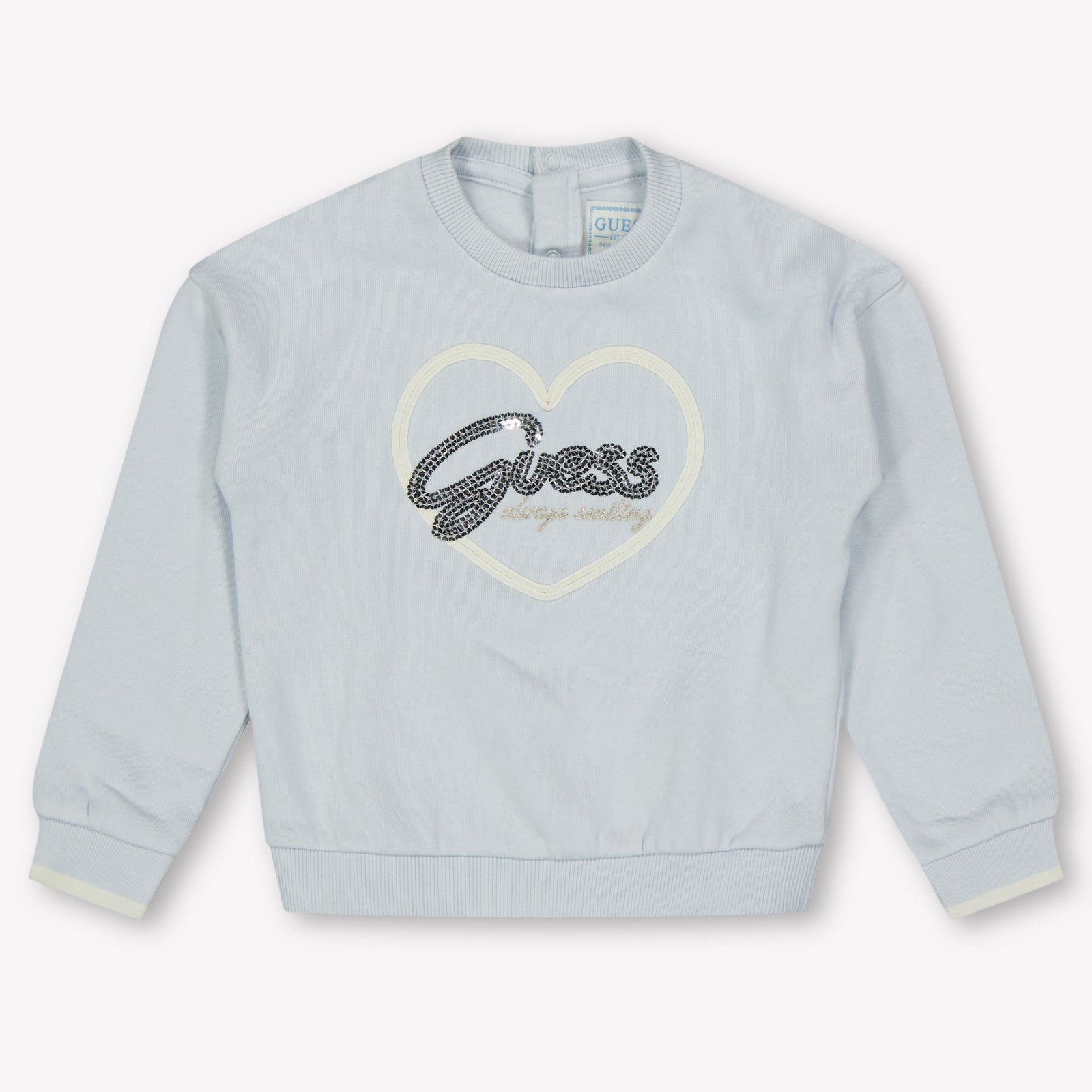 Guess Baby Meisjes Trui In Licht Blauw